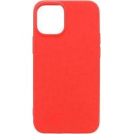 iNOS S-Cover Back Cover Σιλικόνης Κόκκινο (iPhone 12 / 12 Pro)